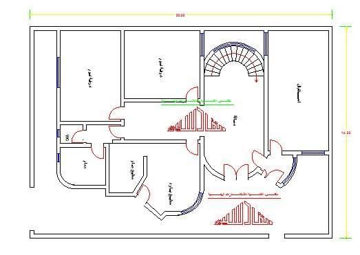 house plan 14× 20